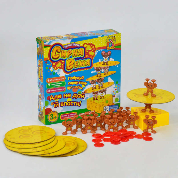 Настільна гра Сирна вежа 7265 4FUN Game Club 4FUN Game Club