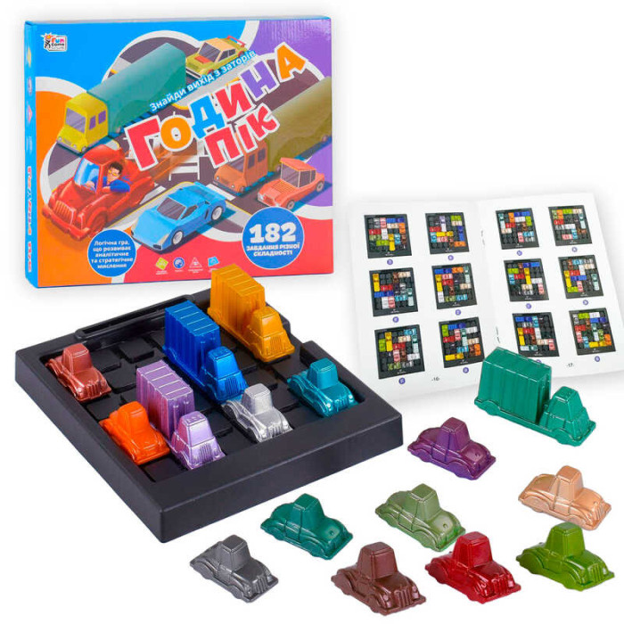 Развивающая игра Час пик UKB-B 0035 4FUN Game Club на украинском языке 4FUN Game Club