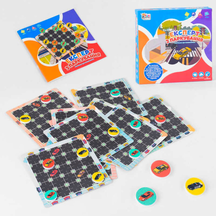 Настольная игра Екcперт з паркування UKB-B 0033 4FUN Game Club на украинском языке 4FUN Game Club