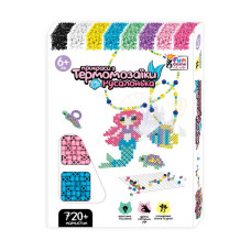 Термомозаїка 61202 4FUN Game Club “Русалонька” 720+ намистин 4FUN Game Club