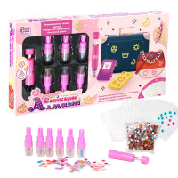 Діамантові наклейки 87548 4FUN Game Club ручка зі змінними блоками стрази шаблони 4FUN Game Club