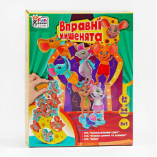 Настільна гра Вправні мишенята 87231 4FUN Game Club балансир вивчення цифр 4FUN Game Club
