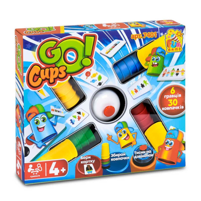 Настольная развлекательная игра Go Cups 7401 4FUN Game Club 4FUN Game Club