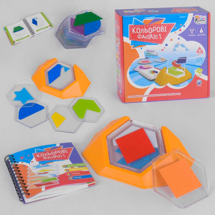 Развивающая игра UKВ-В 0041 Цветовые фантазии 4FUN Game Club 4FUN Game Club