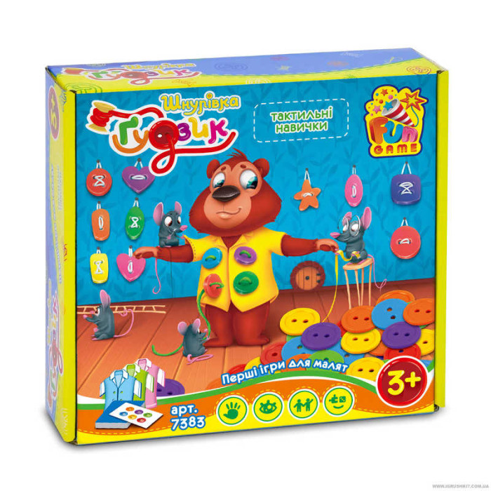 Настольная игра 7383 Шнурівка і гудзик 4FUN Game Club 4FUN Game Club