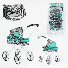 Візок для ляльок ТК 70-145 TK Group складна конструкція пупс до 45 см сумочка в пакеті TK Group