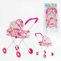 Візок для ляльок ТК 15-230 TK Group складна конструкція пупс до 35 см в пакеті TK Group