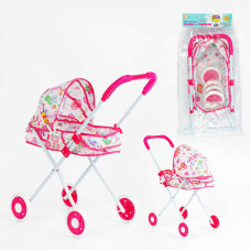 Візок для ляльок ТК 15-230 TK Group складна конструкція пупс до 35 см в пакеті TK Group