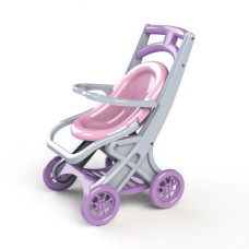 Коляска для кукол з шезлонгом сіра DOLONI