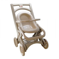 Коляска для ляльок з шезлонгом еко серія