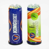 Мяч тенісний для дітей у тубусі 3 шт