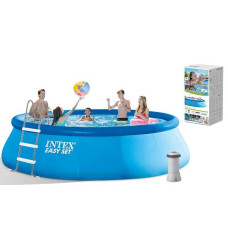 Інтекс Басейн 26166 NP обєм-12430 л фільтр+насос 457х107 см Intex
