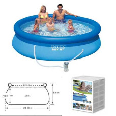 Intex Басейн наливний 28118 NP 305х61см об'єм = 3077л з фільтр-насосом