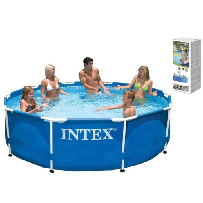 Intex Басейн каркасний 28200 NP об`єм: 4 485 л розмір: 305х76см круглый