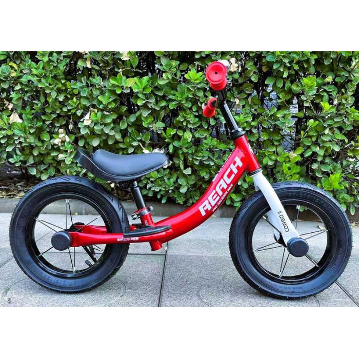 Велобіг CORSO Reach RC-4609-50 сталева рама колесо 12 надувні колеса підніжка підставка для ніг дзвіночок Corso