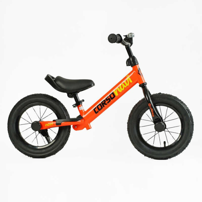 Велобіг CORSO Navi NV-12938 сталева рама колесо 12 надувні колеса підніжка підставка для ніг дзвіночок Corso