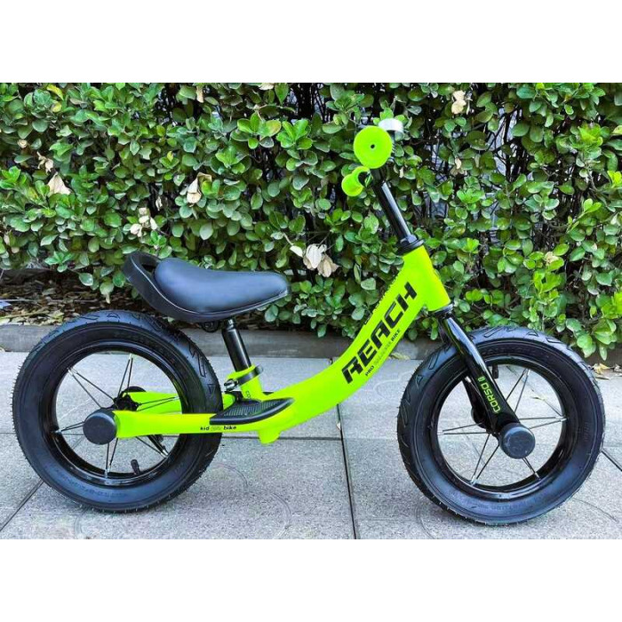 Велобіг CORSO Reach RC-6047-43 сталева рама колесо 12 надувні колеса підніжка підставка для ніг дзвіночок Corso