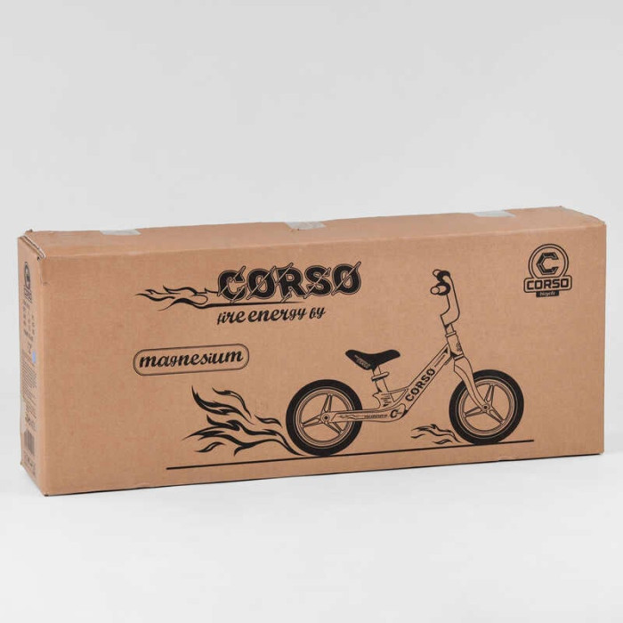 Велобег Corso 22709 колеса 12 надувная магниевая рама магниевый руль Corso