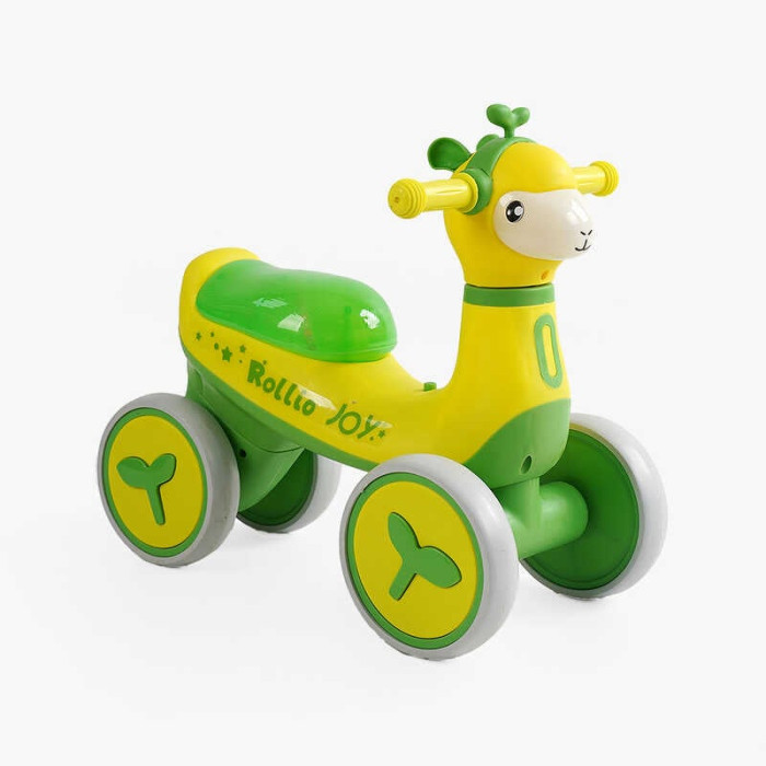 Велобіг JOY 4-х колісний JS-69011 колеса PU рама пластик УКРАЇНСЬКЕ ОЗВУЧУВАННЯ та підсвічування в коробці Joy