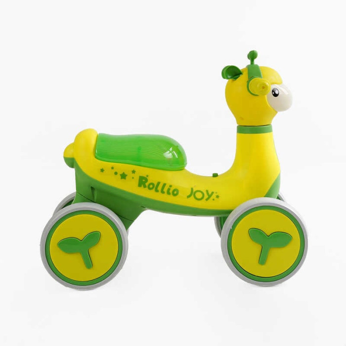 Велобіг JOY 4-х колісний JS-69011 колеса PU рама пластик УКРАЇНСЬКЕ ОЗВУЧУВАННЯ та підсвічування в коробці Joy