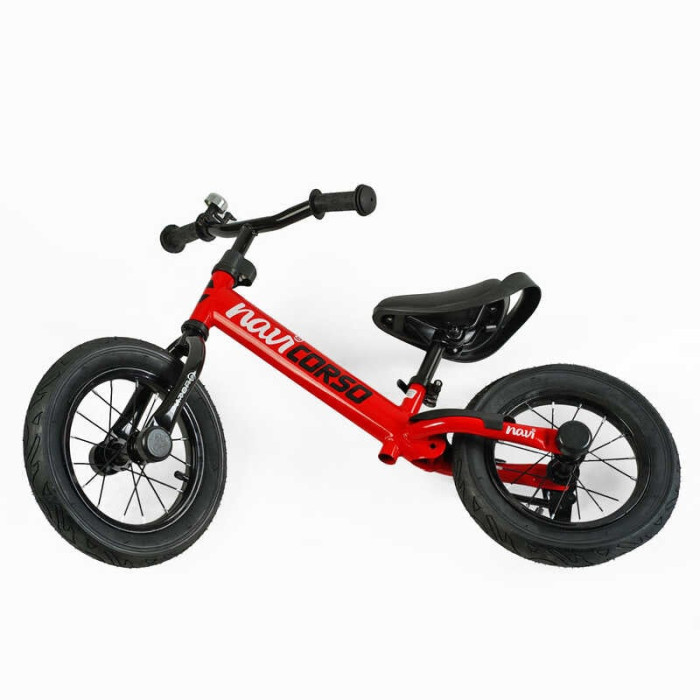 Велобег CORSO Navi NV-12306 стальная рама колесо 12 надувные колеса подножка подставка для ног колокольчик Corso