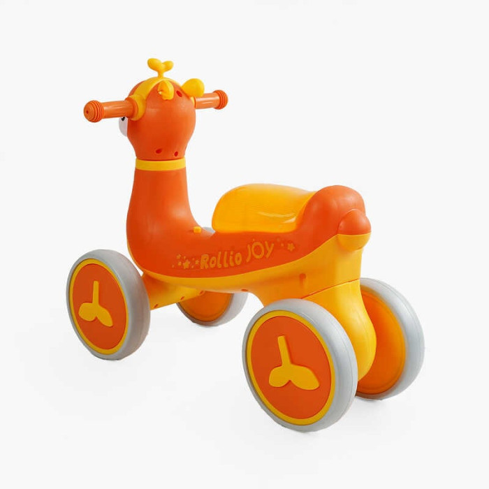 Велобіг JOY 4-х колісний JS-77300 колеса PU рама пластик УКРАИНСКОЕ ОЗВУЧИВАНИЕ и подсветка в коробке Joy