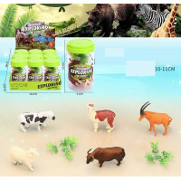 Набор животных 3305-13 D ЦЕНА ЗА 9 ШТУК В БЛОКЕ