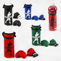 Боксерский набор СРЕДНИЙ Б17089 4 цвета TK Sport высота-47 см TK Sport