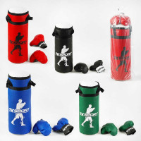 Боксерский набор ВЕЛИКИЙ Б90122 4 цвета TK Sport высота-55 см ВЫДАЕТСЯ ТОЛЬКО МИКС ВИДОВ TK Sport