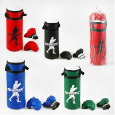 Боксерський набір ВЕЛИКИЙ Б90122 4 кольори TK Sport висота-55 см ВИДАЄТЬСЯ ТІЛЬКИ МІКС ВИДІВ TK Sport