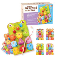 Магнитная рыбалка 44120 WToys деревянная фигуры магнитная удочка и рыбки ВЫДАЁТСЯ ТОЛЬКО МИКС ВИДОВ WToys
