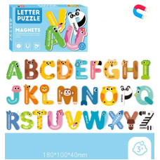 Набір магнітів C 73795 Абетка назви тварин англійською мовою