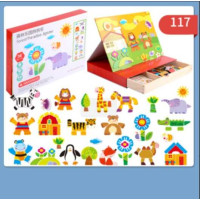 Магнитная игра C 73998 деревянные магнитные элементы