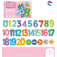 Набор магнитов C 73797 Цифры названия чисел на английском