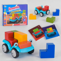 Развивающая игра Машинка - головоломка UKB-B 0043 4FUN Game Club на украинском языке 4FUN Game Club