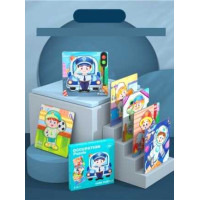 Пазлы-вкладыши С 74368 6 деревянных досок 14х14 см тематические изображения большие элементы-вкладыши