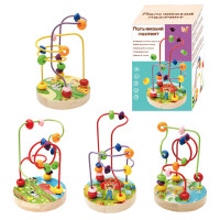 Пальчиковий лабіринт 37800 WToys деревяний для розвитку дітей в коробці