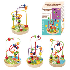 Пальчиковый лабиринт WToys деревянный в коробке
