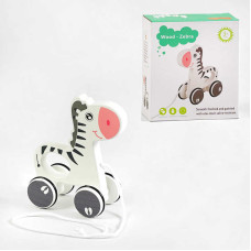 Деревяна Каталка C 64010 “Зебра”