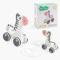 Каталка дерев`яна C 65000 мотузочка