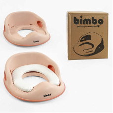 Накладка на унітаз BM-07815 Bimbo 31х34х11 см знімне м’яке сидіння