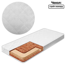 Матрац дитячий ортопедичний Twins NEW білий Homefort 60*120*12 см Homefort