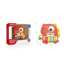 Піаніно HE 0550 на батарейках підсвітка музика режими роботи піаніно ноти