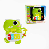 Піаніно музичне 64339 WToys ОЗВУЧУВАННЯ УКРАЇНСЬКОЮ МОВОЮ 8 пісень 8 казок цифри підсвічування намистини WToys