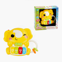 Піаніно музичне 66992 WToys ОЗВУЧУВАННЯ УКРАЇНСЬКОЮ МОВОЮ 8 пісень 8 казок цифри підсвічування намистини WToys