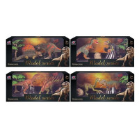 Набор динозавров Q 9899 M 4 4 вида 4 элемента 2 динозавра аксессуары