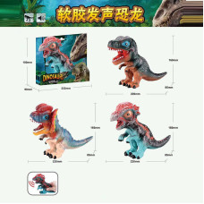 Динозавр W 676 3 види гумовий пискавка ВИДАЄТЬСЯ ТІЛЬКИ МІКС ВИДІВ