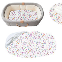 Простирадло на резинці АКВА-СТОП для дитячого візочка 92889 тканина мембранна МАХРА СИТЕЦЬ розмір 80*45 см Bimbo Bimbo