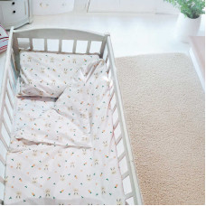 Змінний комплект постільної білизни Зайченя 58248 тканина GOLD LUX розмір 120*60 см Bimbo Bimbo