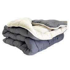 Ковдра Дует 4010127 євро мікрофібра з напиленням шерстепон 200х210 см кольорова Homefort Homefort